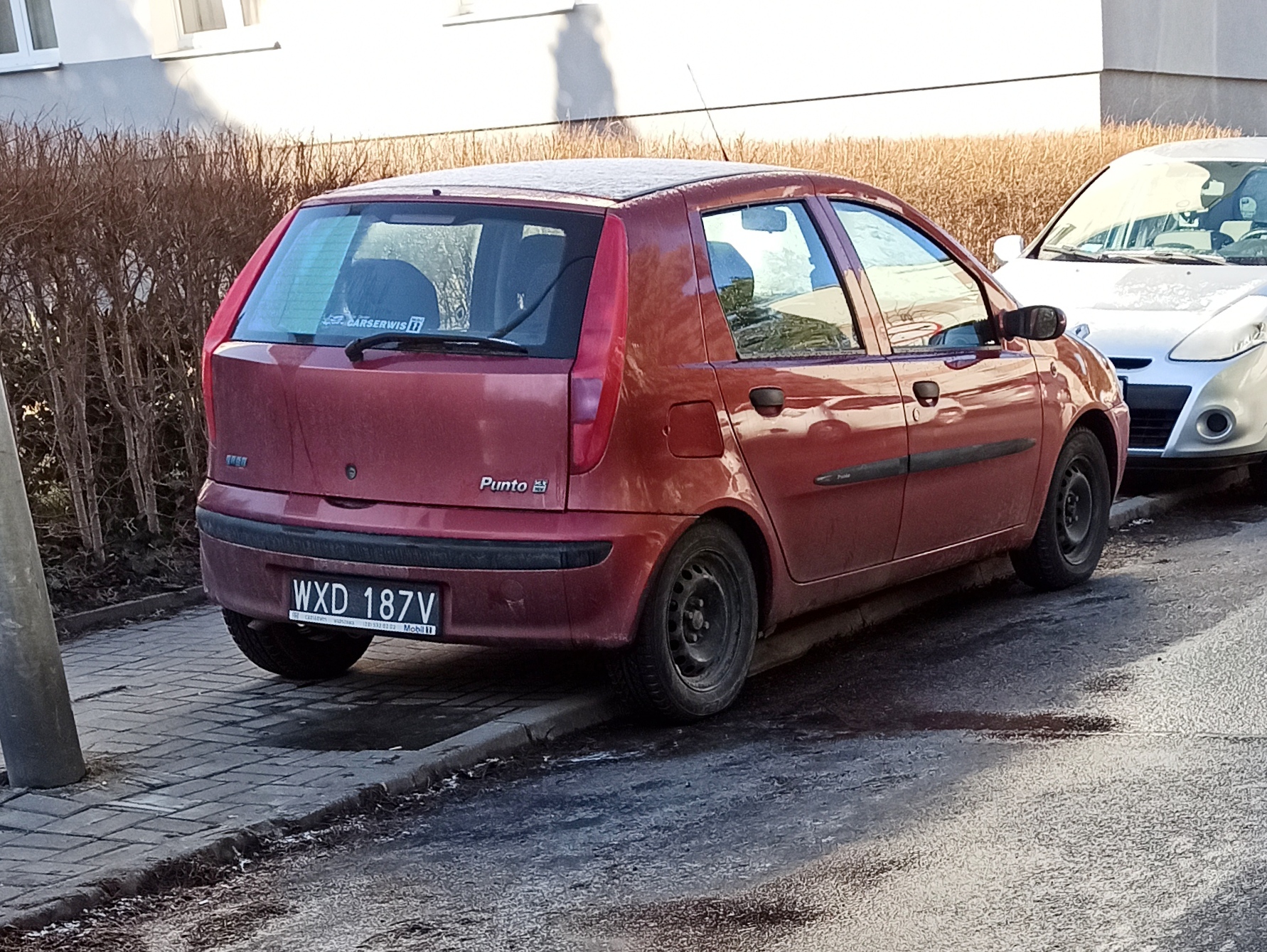 WXD 187V, FIAT Punto 2nd gen 3-door Hatch (188), 1999–2003
