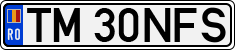 License plate of Romania, Regular plates