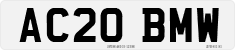 License plate of the United Kingdom, 2001 year system