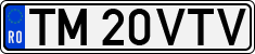 License plate of Romania, Regular plates