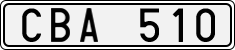 License plate of Sweden, Regular plates