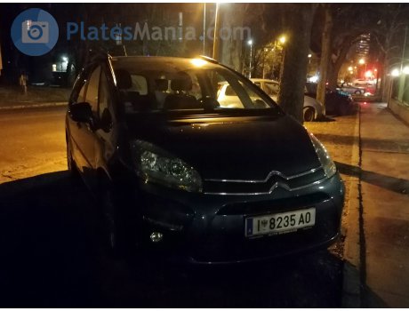 I 8235 AO, Citroёn C4 Picasso/SpaceTourer