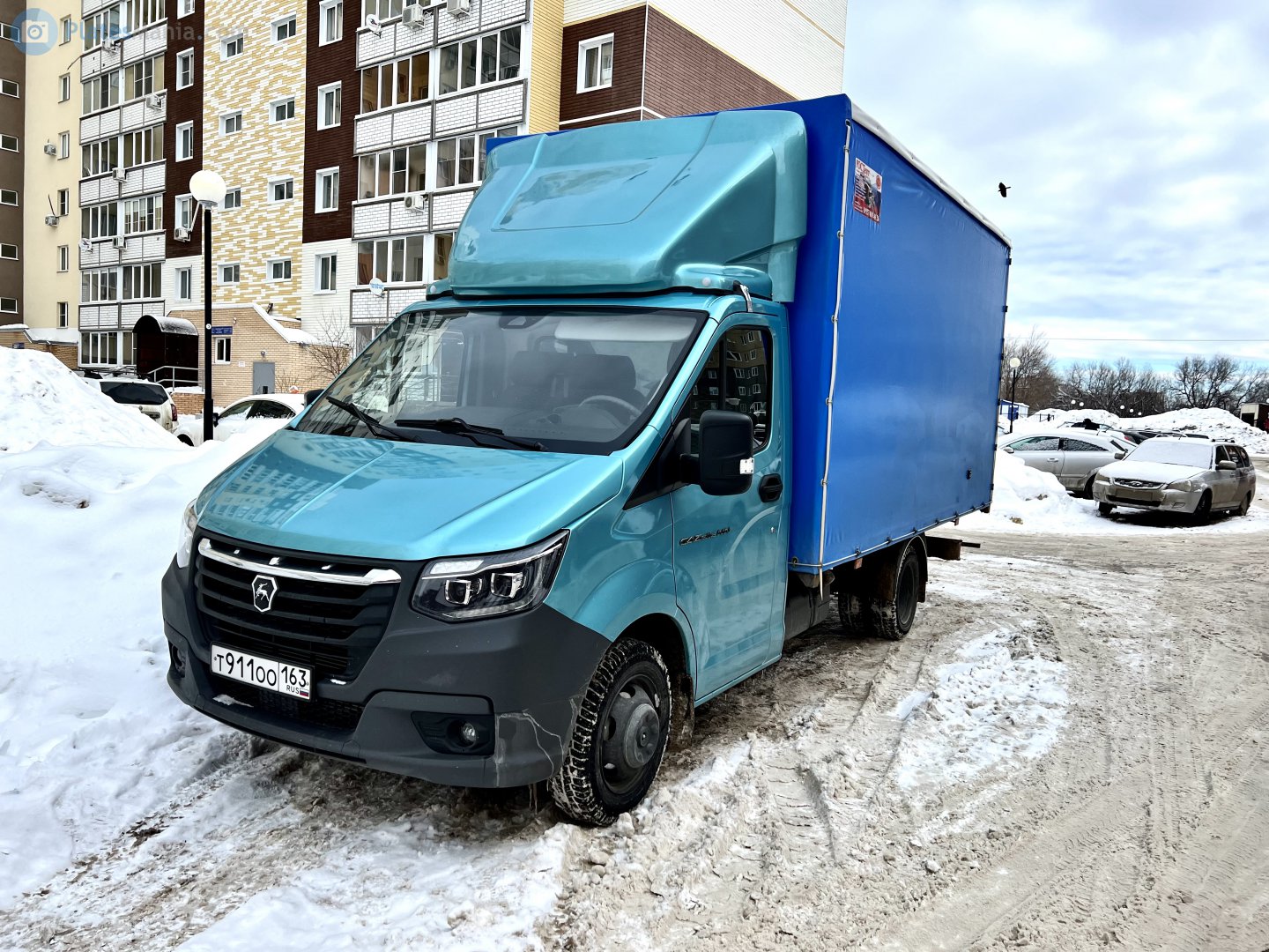 т 911 оо 163, GAZ ГАЗель NN Single Cab Truck (A21, A23, C41), 2021–