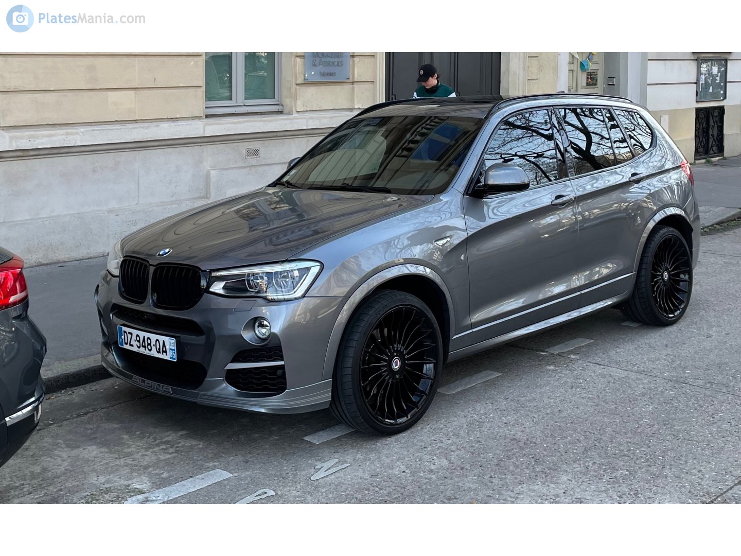 DZ-948-QA, BMW X3 2nd gen (F25), facelift, 2014–2017