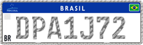 License plate of Brazil, Oldtimers (Mercosul)