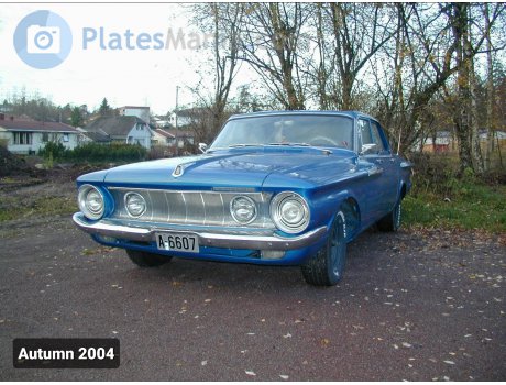 A-6607, Plymouth Belvedere