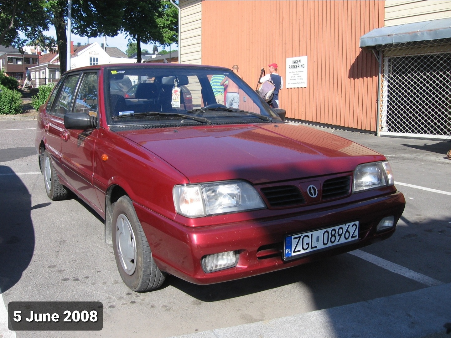 ZGL 08962, FSO Polonez 1st gen Liftback (Caro Plus), 3rd facelift, 1997–2002