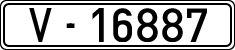 License plates of Spain, 1900 year series