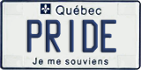 Quebec, Vanity Plates