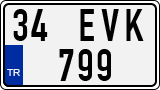 License plate of Turkey, Regular plates