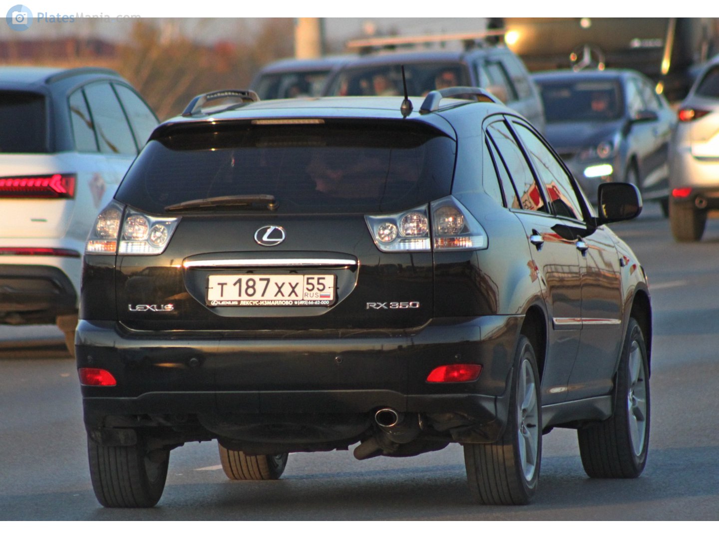 т 187 хх 55, Lexus RX 2nd gen (XU30), 2003–2008