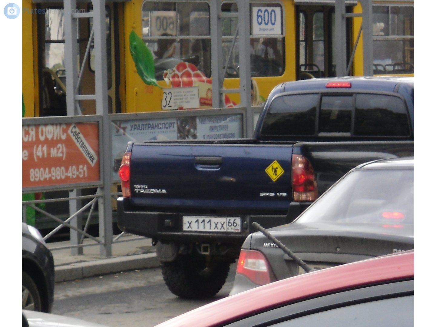 х 111 хх 66, Toyota Tacoma 2nd gen (N220­–N270), 2005–2015