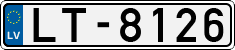 License plate of Latvia, Regular car plates