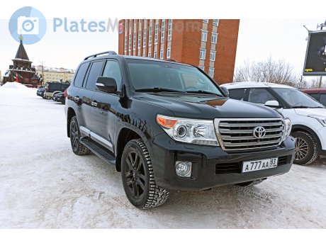 а777аа83, Toyota Land Cruiser