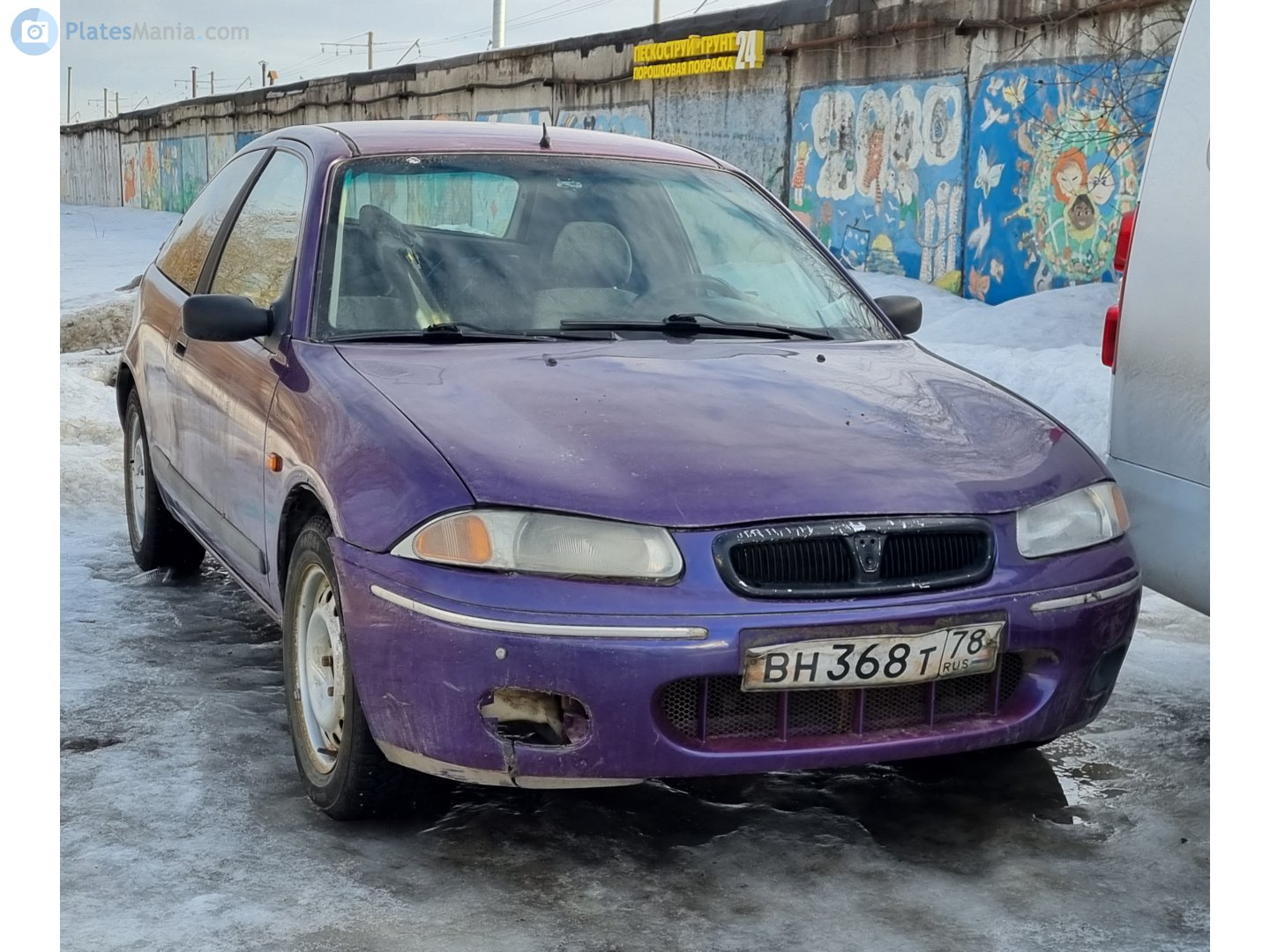вн 368 т 78, Rover 200-Series 3rd gen 3-door Hatch (RF), 1995–1999