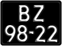 License plate of Portugal, Regular plates