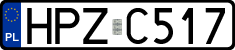 License plates of Poland, Authorities