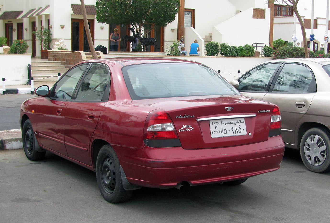 ٥٠٢٨٥٠, Daewoo Nubira 1st gen Sedan (J150), facelift, 1999–2003