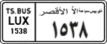 License plate of Egypt, Cars (1999)