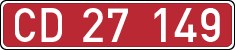 License plates of Spain, Diplomatic