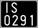 License plate of Italy, Cars (1927 year series)