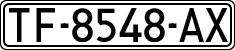 License plates of Spain, 1971 year series