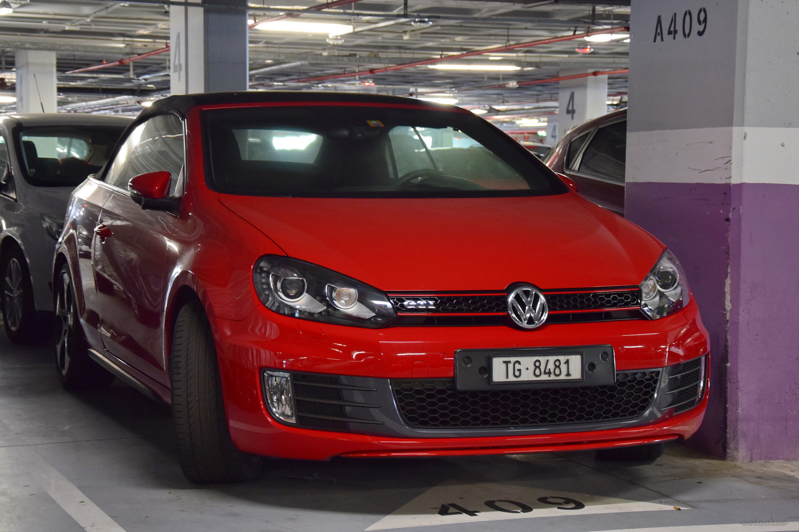 TG 8481, Volkswagen Golf 6th gen Cabrio (5K), 2011–2016