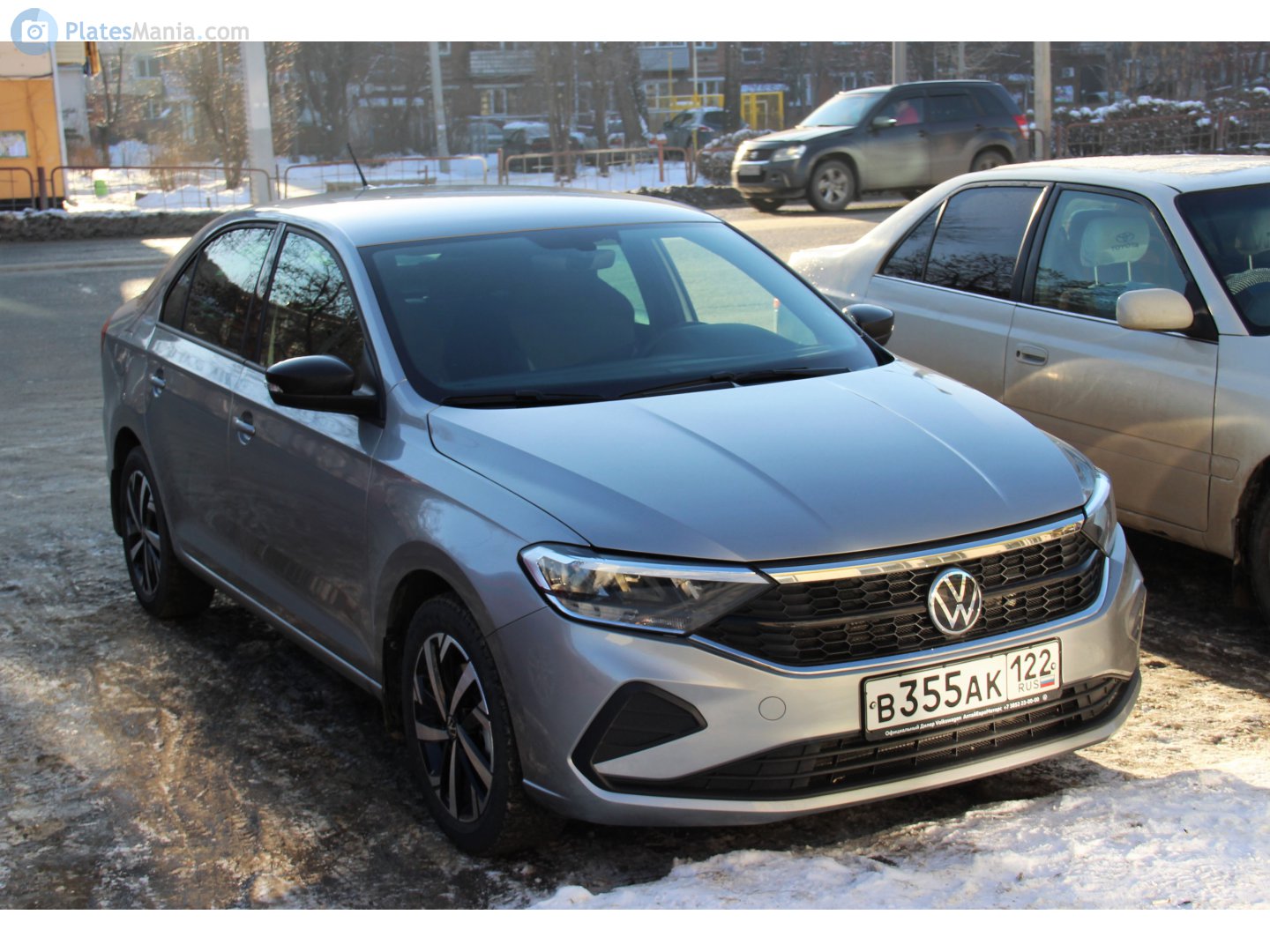 в 355 ак 122, Volkswagen Polo 6th gen Liftback (CK; CIS-market), 2020–2022