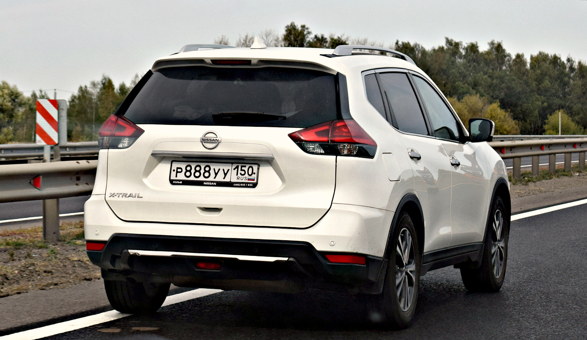 р 888 уу 150, Nissan X-Trail 3rd gen (T32), facelift, 2017–2022