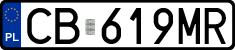 License plates of Poland, Regular car plates