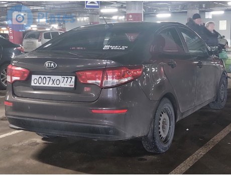о007хо777, Kia Rio