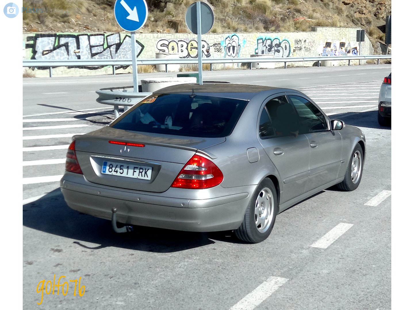 8451 FRK, Mercedes-Benz E-Klasse 3rd gen Sedan (W211), 2002­–2009