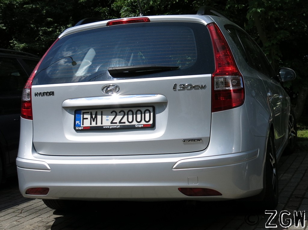 FMI 22000, Hyundai i30 1st gen Wagon (FD), 2007–2012