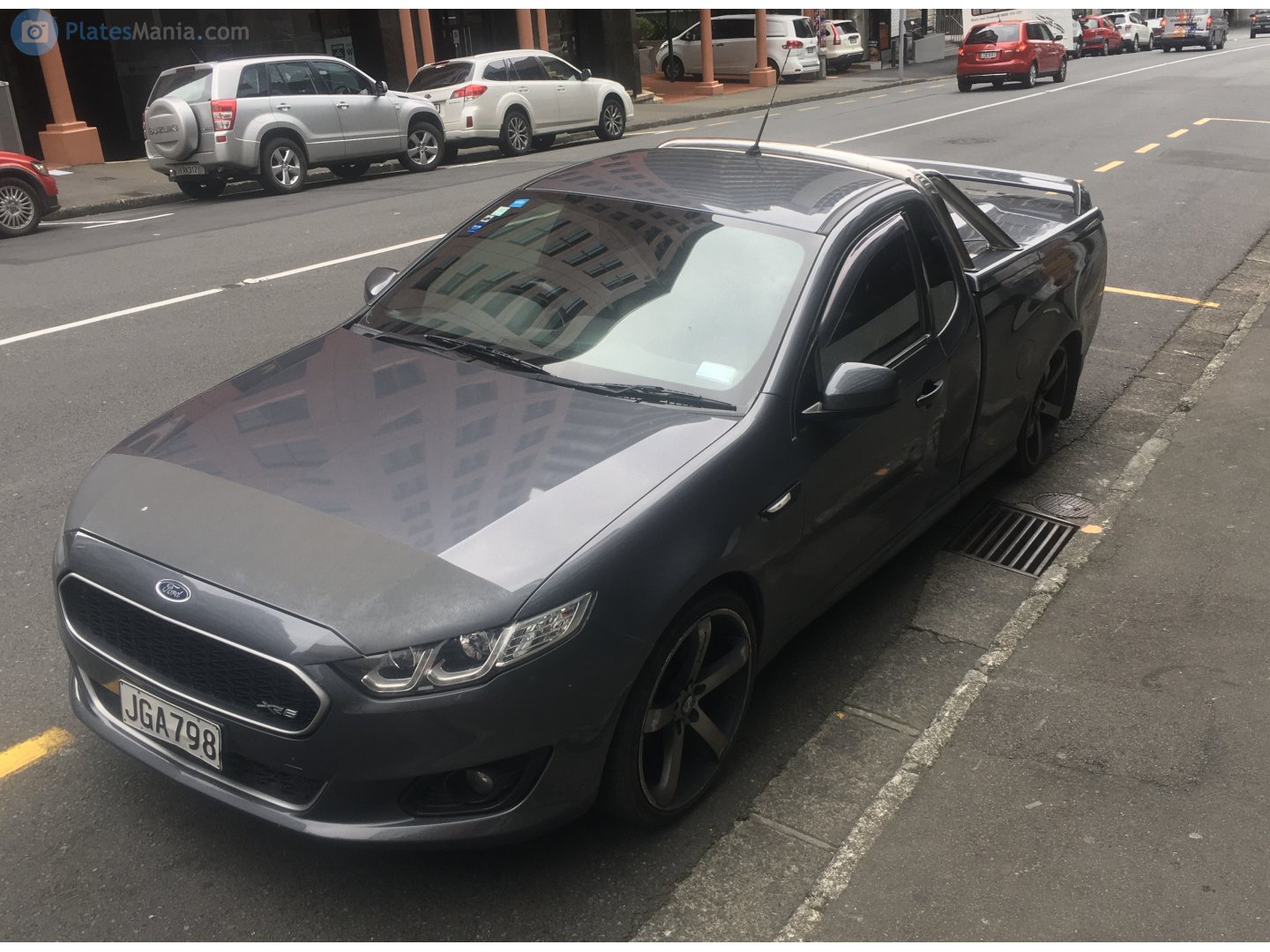 JGA798, Ford Falcon 7th gen Ute (E240/FG X; AU-market), facelift, 2014–2016