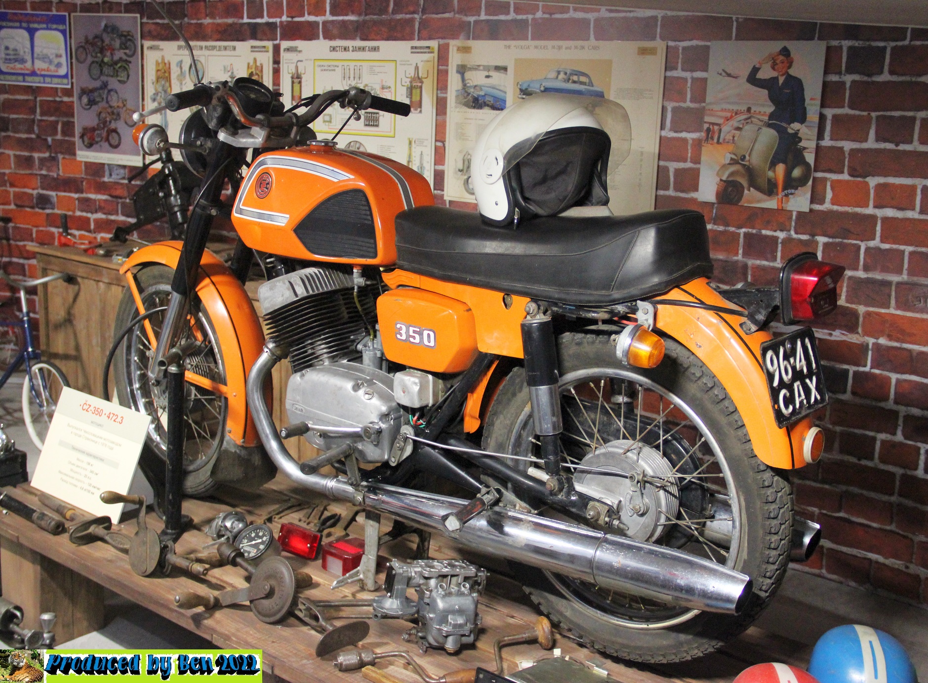 9641 САХ, ČZ 350 