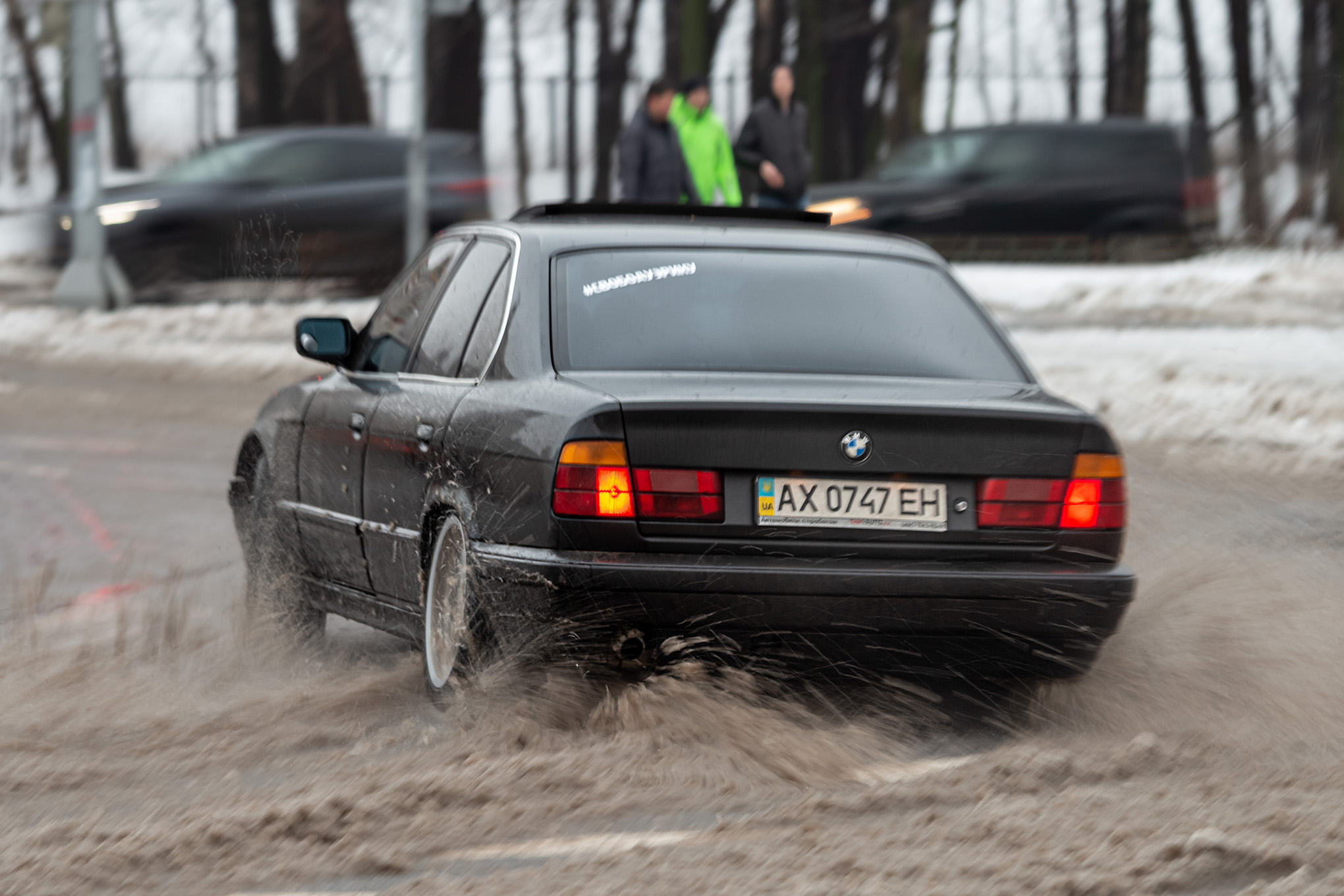 AX 0747 EH, BMW 5 Series 3rd gen Sedan (E34), 1988–1995