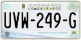 Quintana Roo, Cars (AAA-000-A)
