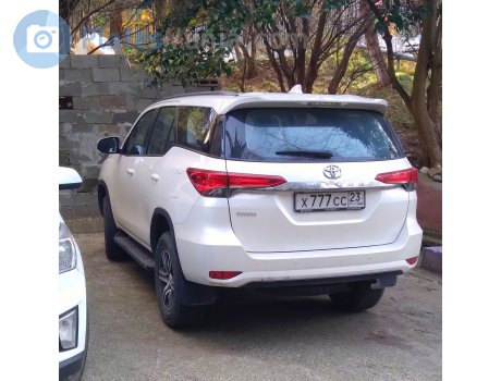 х777сс23, Toyota Fortuner