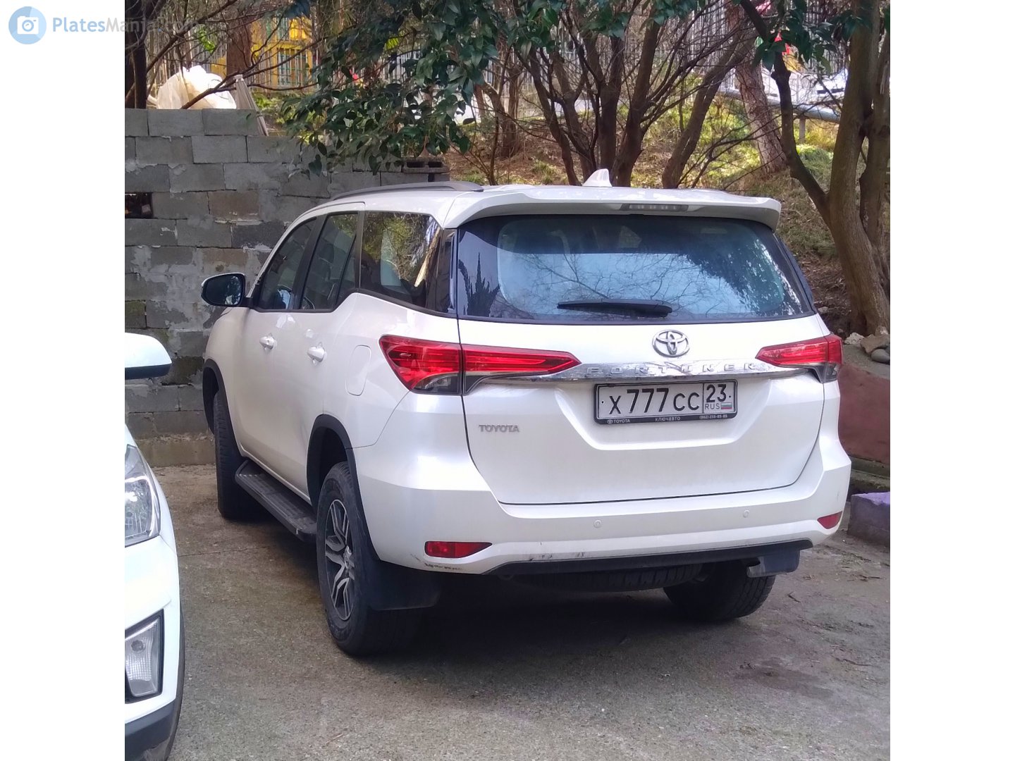 х 777 сс 23, Toyota Fortuner 2nd gen (AN160), 2015–