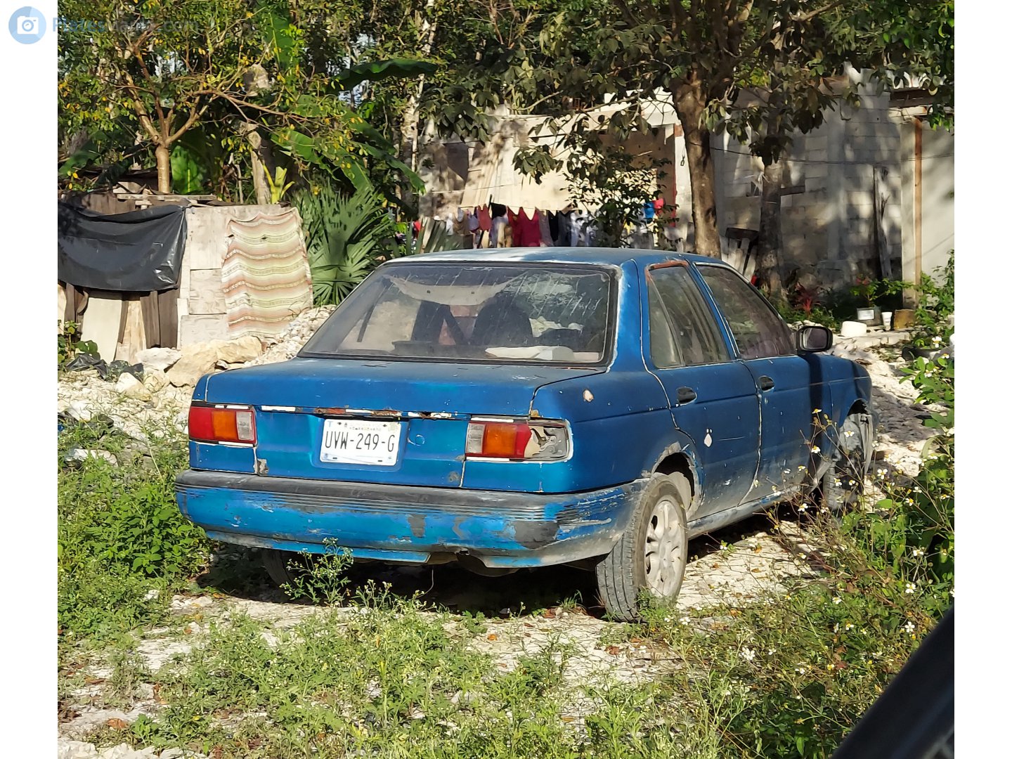 UVW-249-G, Nissan Tsuru 3rd gen Sedan (B13; MX-market), 1992–2017