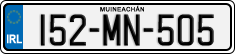 License plate of Ireland, Regular plates