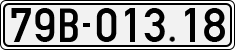 License plate of Vietnam, Cars