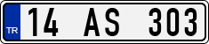 License plate of Turkey, Regular plates