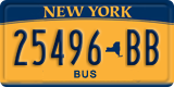New York, Specialty plates (12345-AB)