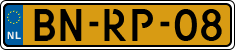 License plate of the Netherlands, Heavy Commercial Vehicles (1994 system)