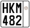 License plate of Greece, Motorcycles