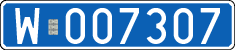 License plates of Poland, Diplomatic