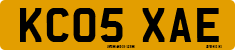 License plate of the United Kingdom, 2001 year system
