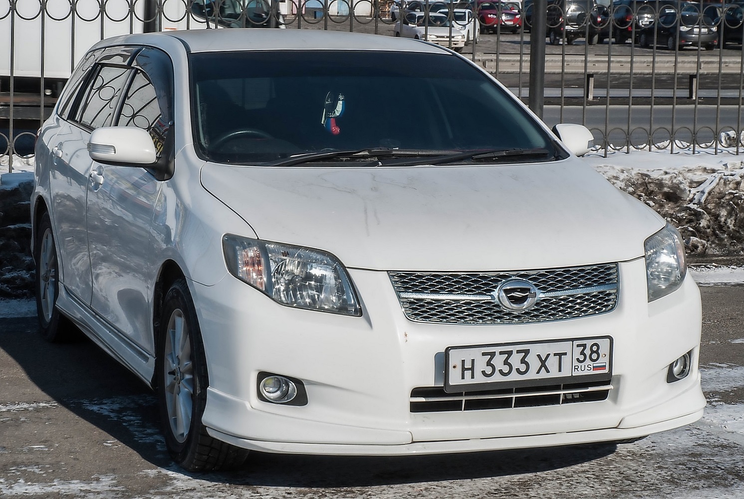 н 333 хт 38, Toyota Corolla Fielder 2nd gen (E140), 2006–2012