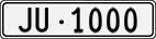 License plate of Switzerland, Cars